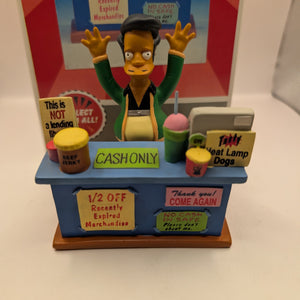 The Springfield Citizens Sculpture Collection “ Thank You, Come Again!” APU with box FRENLY BRICKS - Open 7 Days