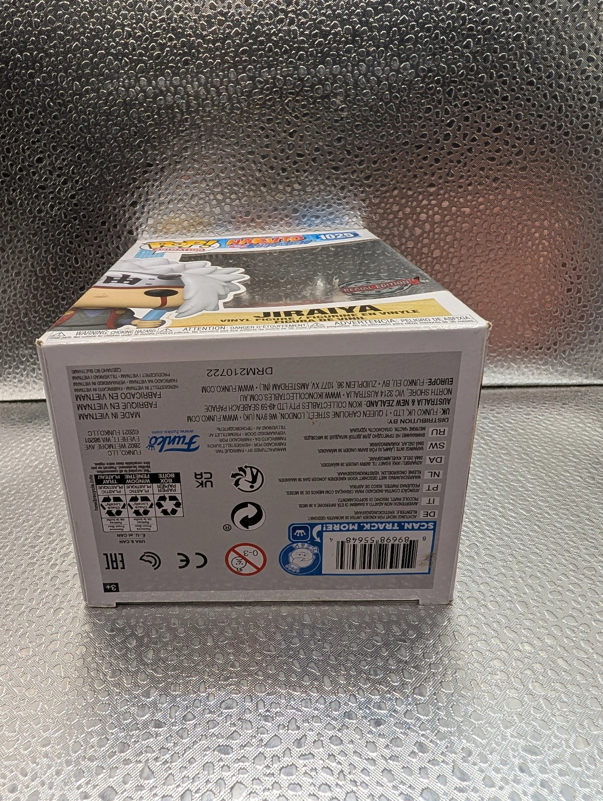 FUNKO Pop Vinyl Jiraiya Naruto #1025 FRENLY BRICKS - Open 7 Days