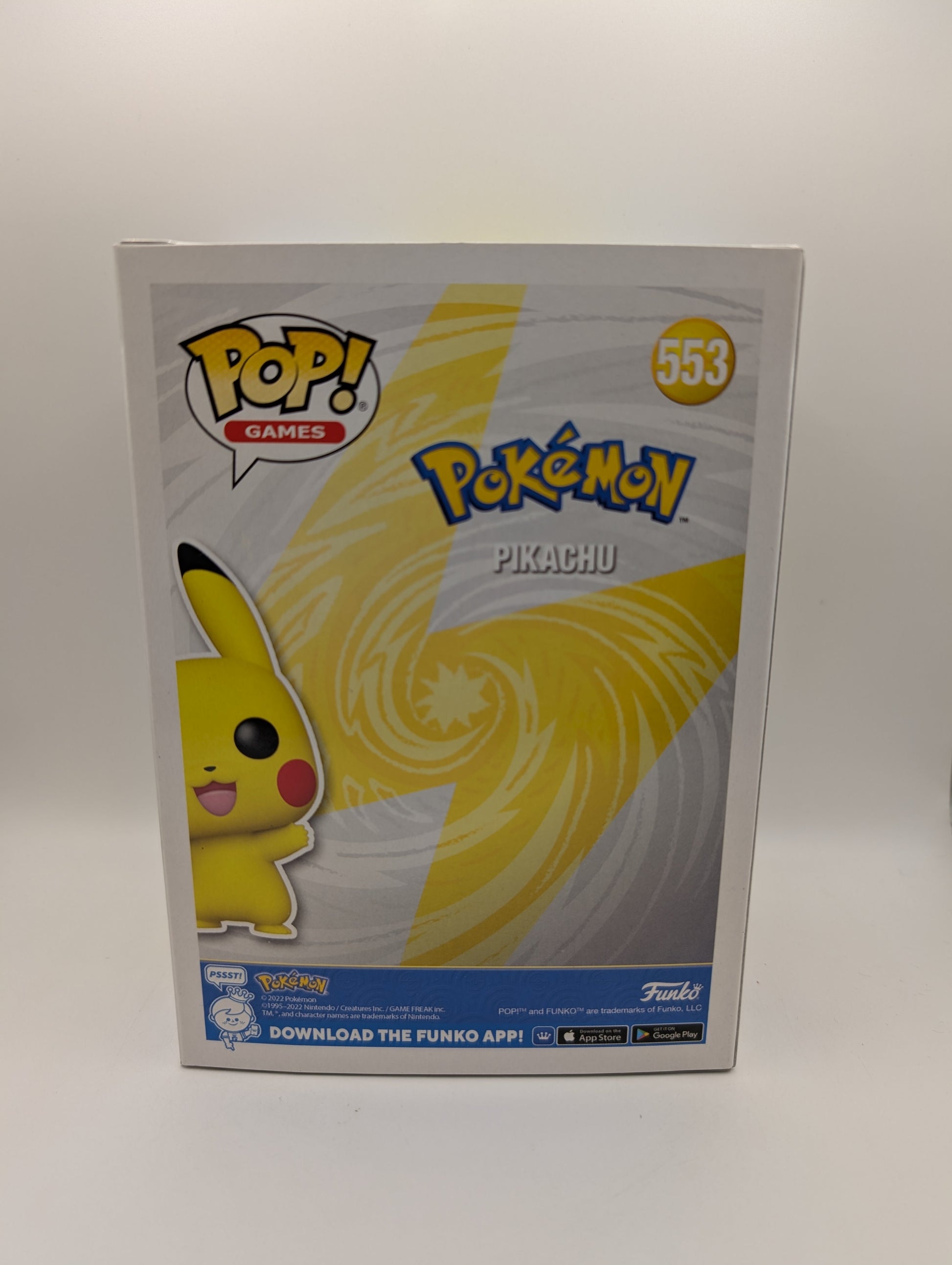 Pikachu (Flocked) #553 Pokemon Special Edition Funko Pop Vinyl FRENLY BRICKS - Open 7 Days