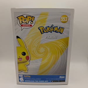 Pikachu (Flocked) #553 Pokemon Special Edition Funko Pop Vinyl FRENLY BRICKS - Open 7 Days