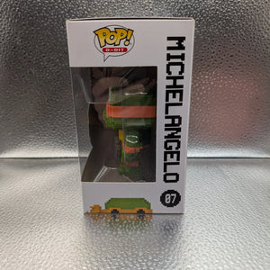 FUNKO Pop Vinyl Michelangelo Teenage Mutant Ninja turtles #07 FRENLY BRICKS - Open 7 Days
