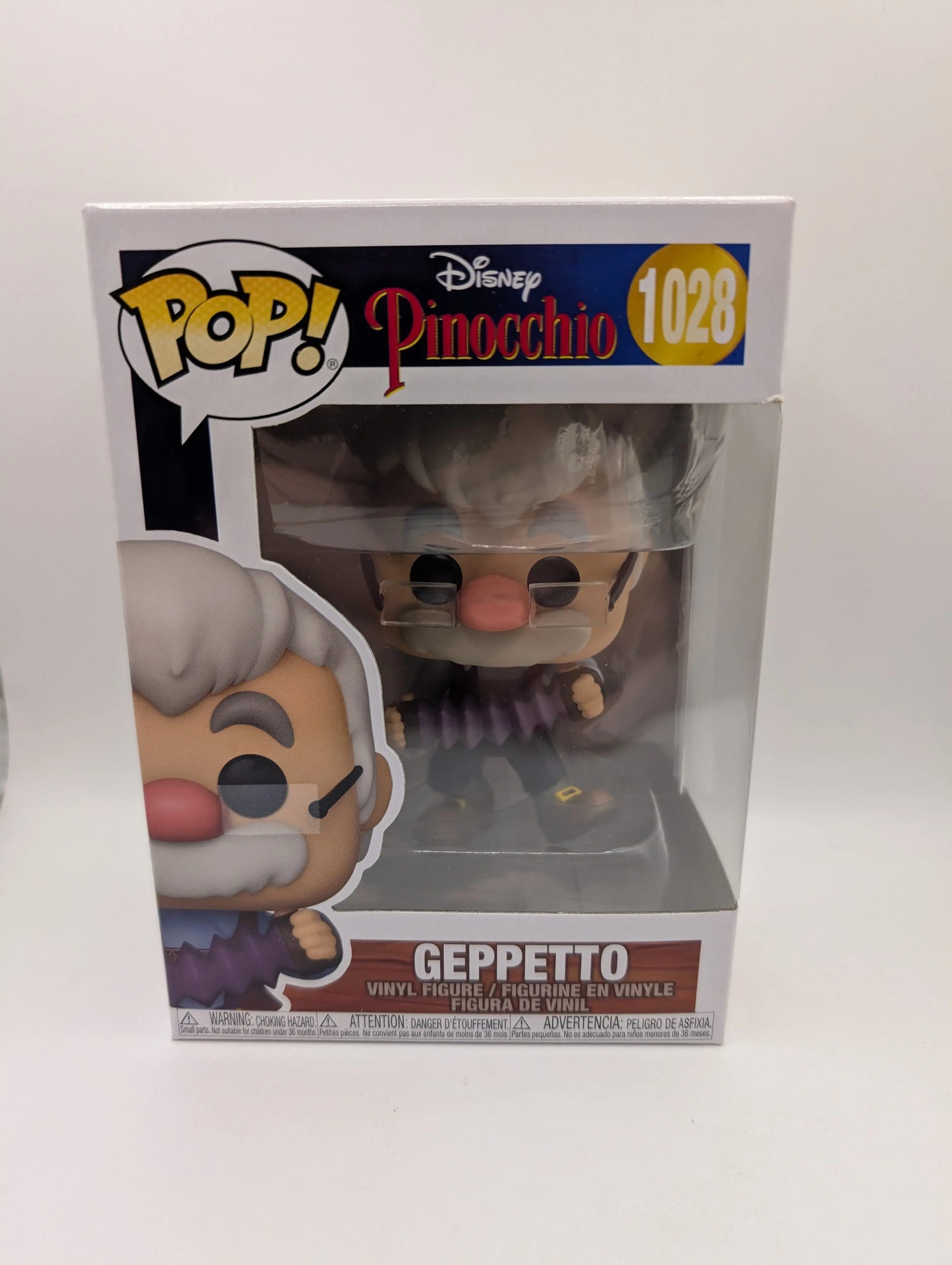 Funko Pop! Vinyl: Disney - Geppetto #1028 FRENLY BRICKS - Open 7 Days image 1