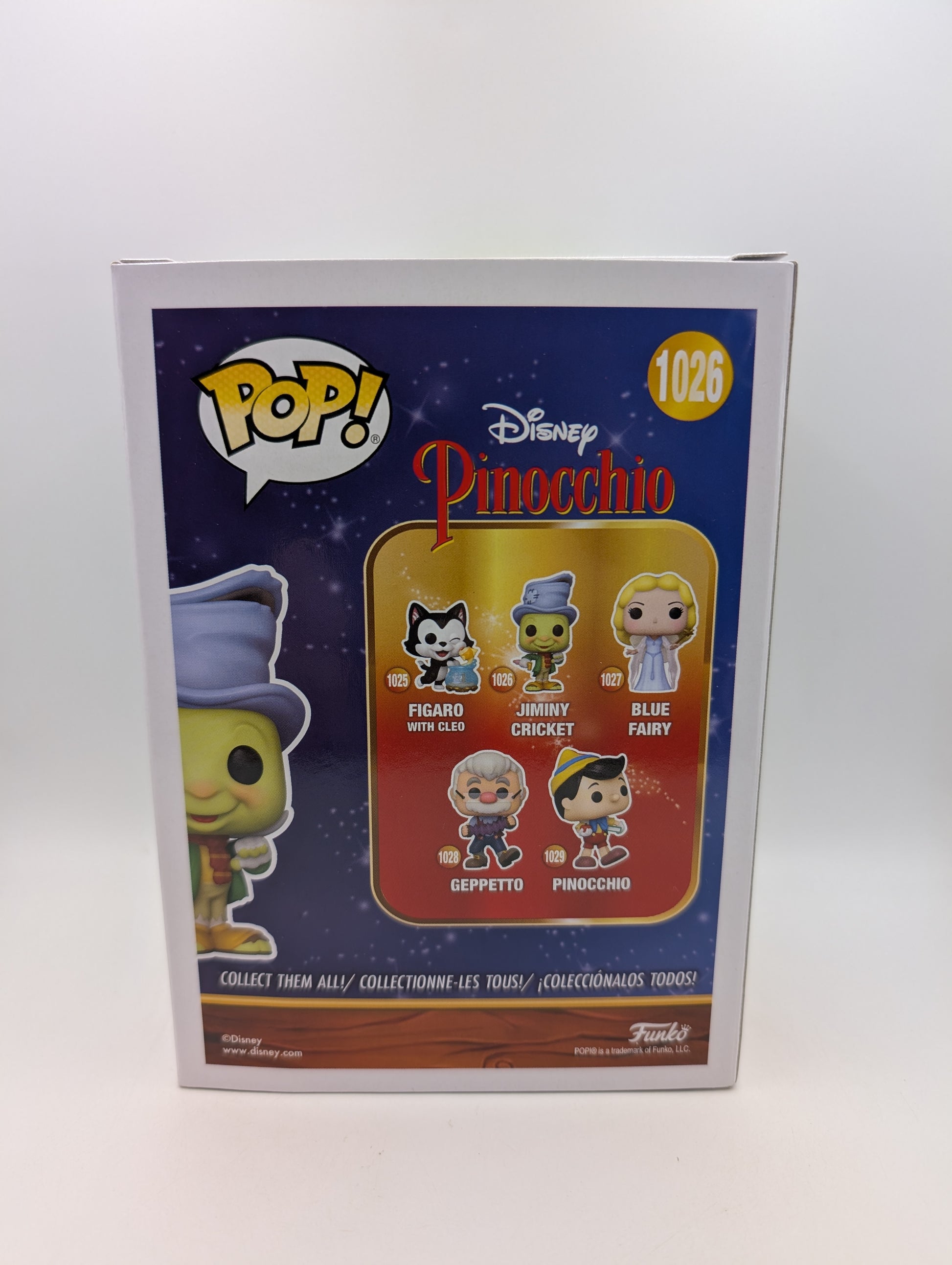 Funko Pop! Vinyl: Disney - Jiminy Cricket #1026