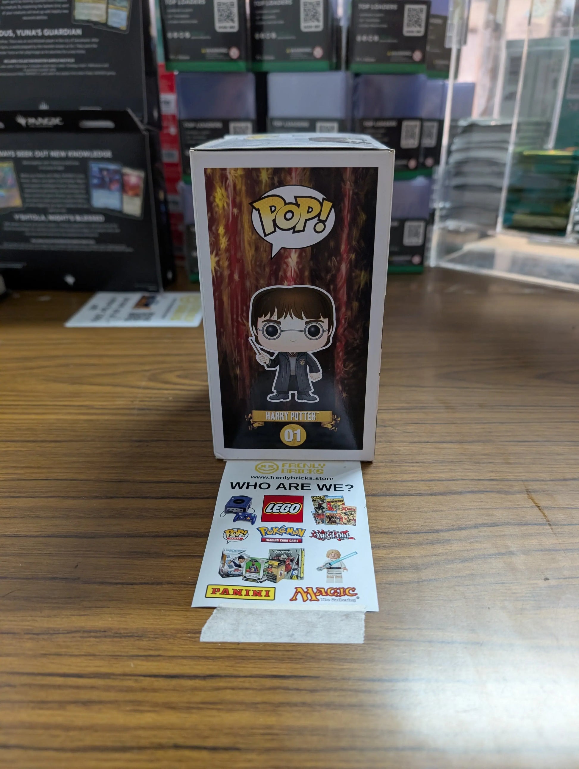 FUNKO Pop Vinyl Harry Potter #01 FRENLY BRICKS - Open 7 Days
