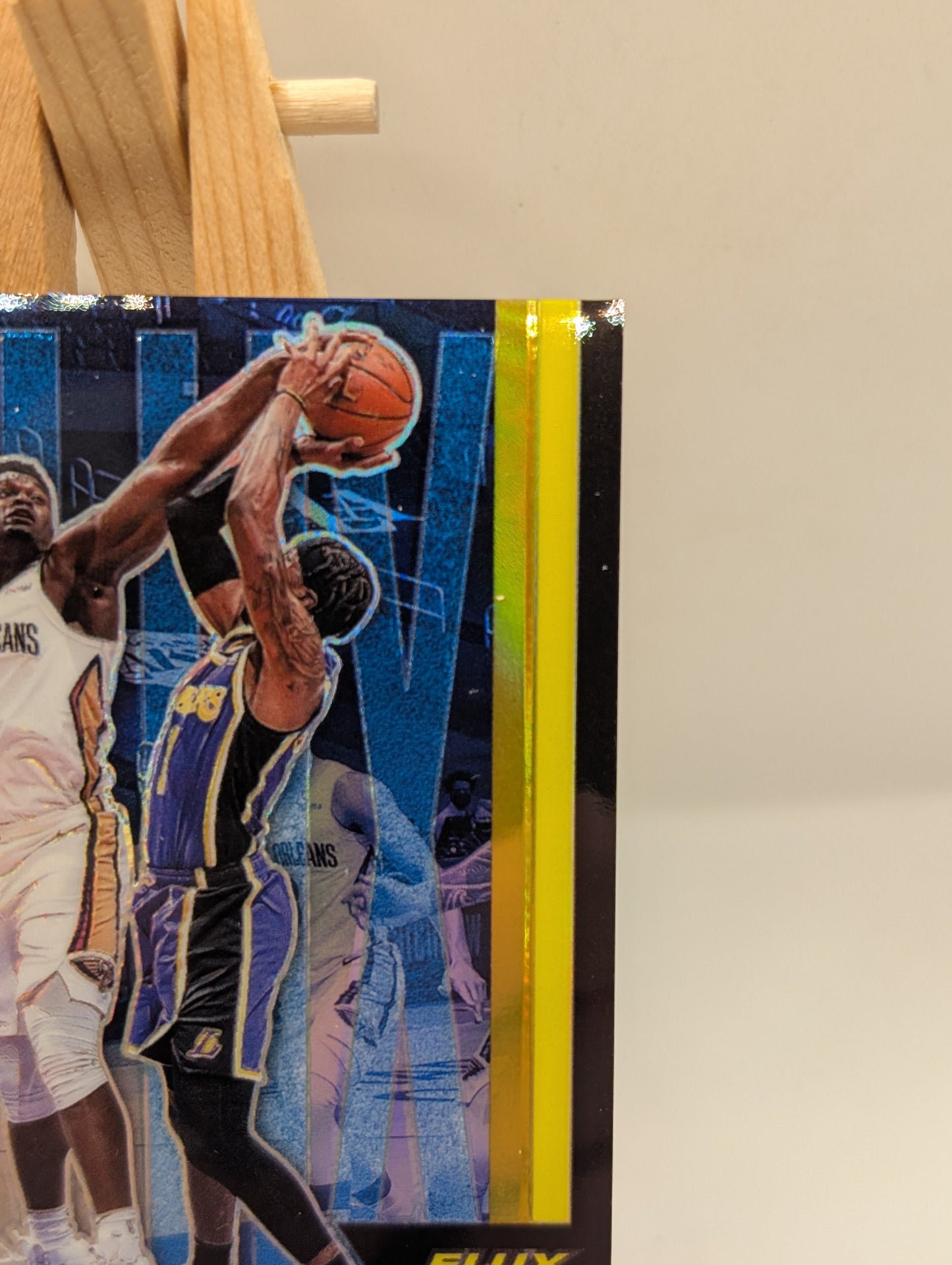 2020-21 Panini Flux #1 D Lux Zion Williamson Gold Prizm /10 Pelicans FRENLY BRICKS - Open 7 Days