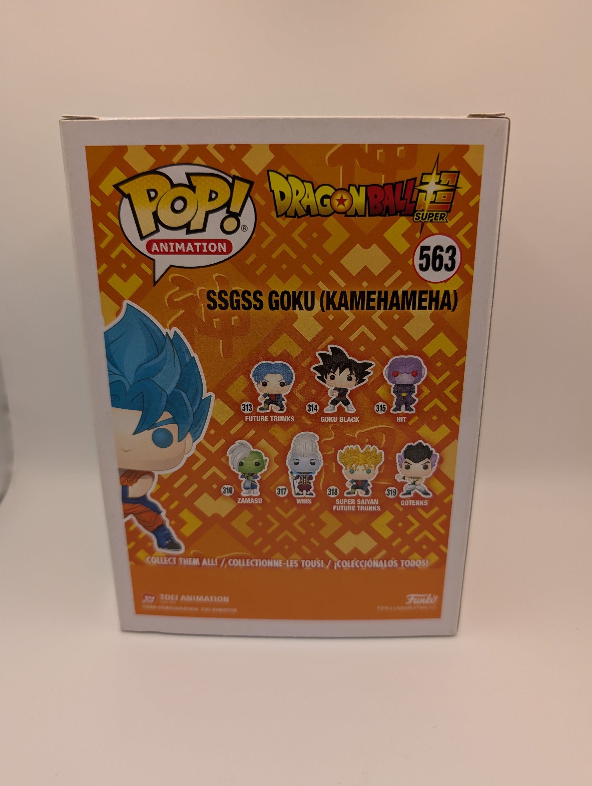 Pop Vinyl 563 - Dragon Ball Super - SSGSS Goku (Kamehameha) - Special Edition FRENLY BRICKS - Open 7 Days