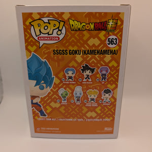 Pop Vinyl 563 - Dragon Ball Super - SSGSS Goku (Kamehameha) - Special Edition FRENLY BRICKS - Open 7 Days