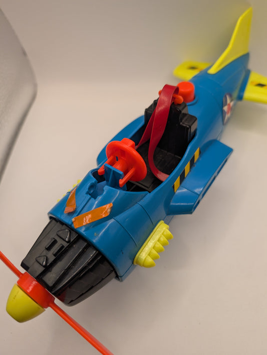 VINTAGE 1992 TYCO CRASH TEST DUMMIES CRASH PLANE #BP Incomplete FRENLY BRICKS - Open 7 Days