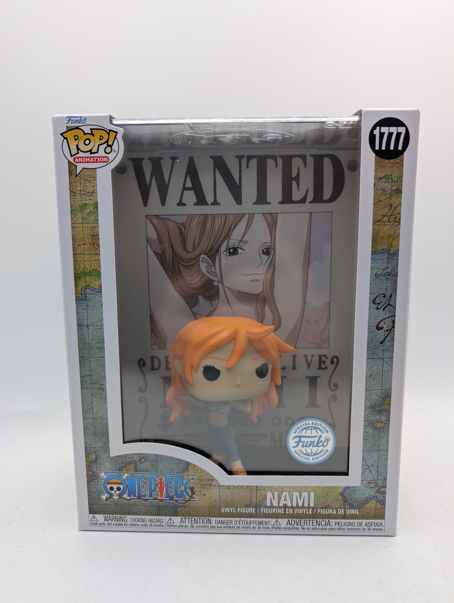Funko Pop! One Piece Nami with Wanted Poster #1777