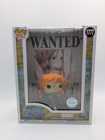 Funko Pop! One Piece Nami with Wanted Poster #1777