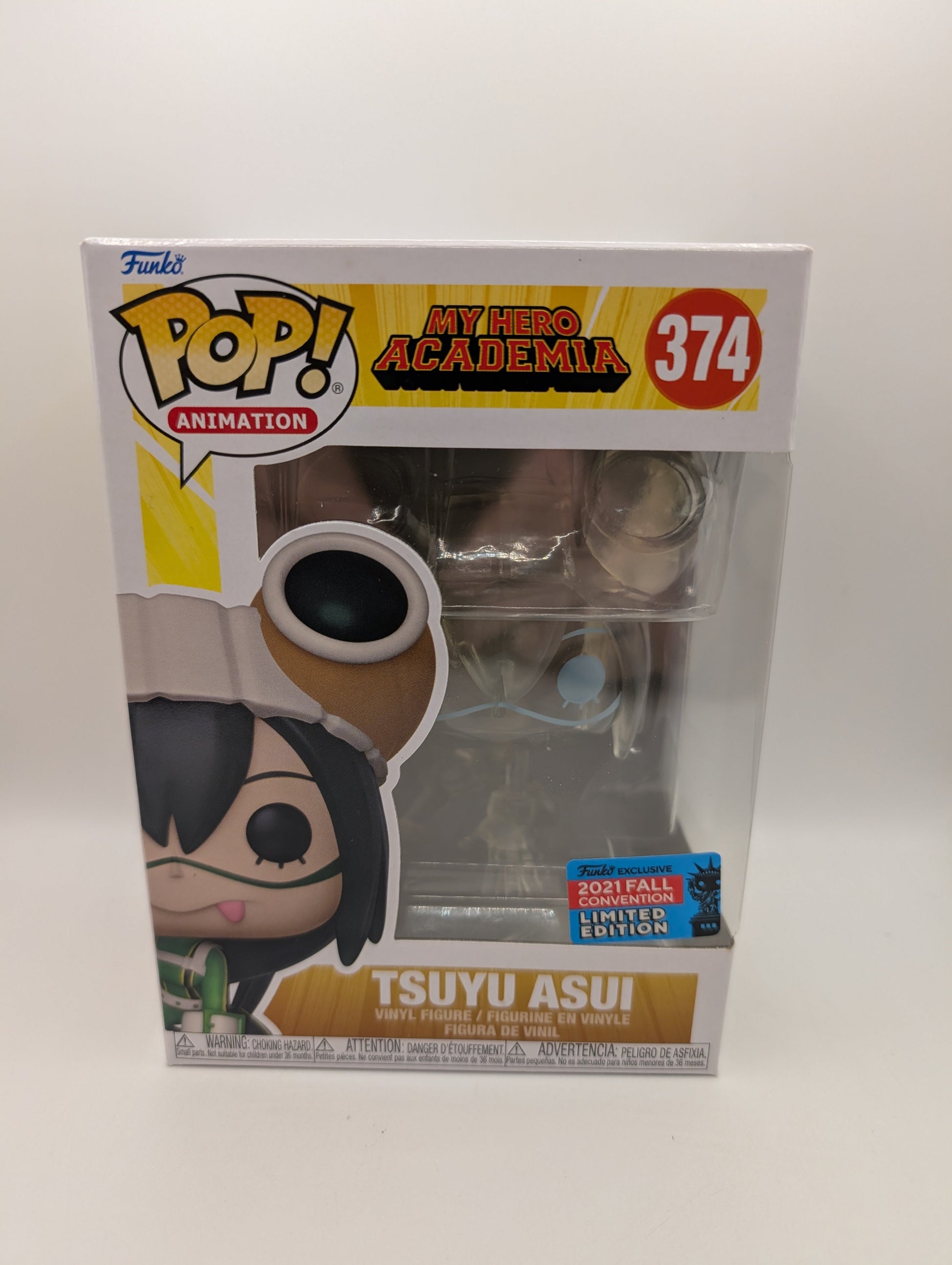 Tsuyu Asui Pop 374 My Hero Academia Funko Pop! - 2021 Fall Convention FRENLY BRICKS - Open 7 Days