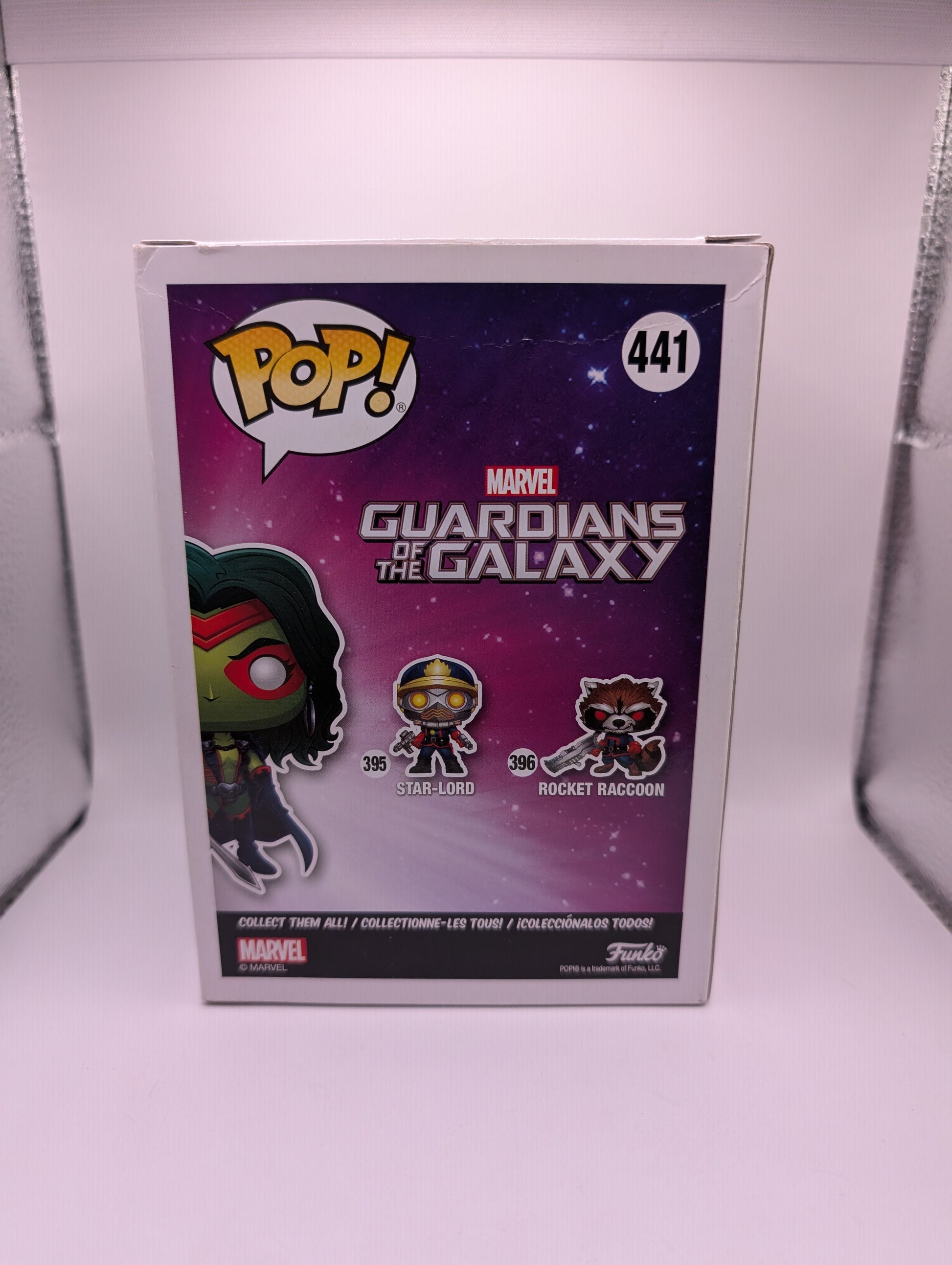 Marvel Funko Pop Vinyl - Gamora - No. 441 - SDCC Exclusive - Free Protector FRENLY BRICKS - Open 7 Days