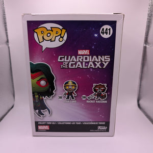 Marvel Funko Pop Vinyl - Gamora - No. 441 - SDCC Exclusive - Free Protector FRENLY BRICKS - Open 7 Days