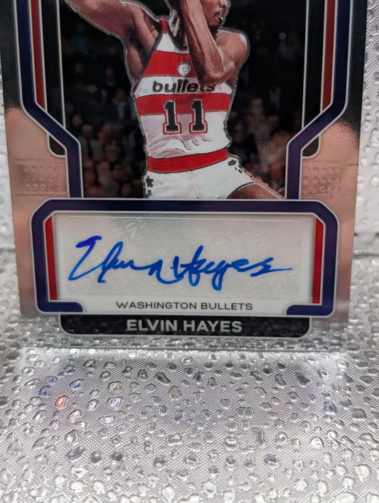 2021-22 Panini Prizm Signatures Elvin Hayes #SG-EHY Auto HOF Washington Bullets FRENLY BRICKS - Open 7 Days