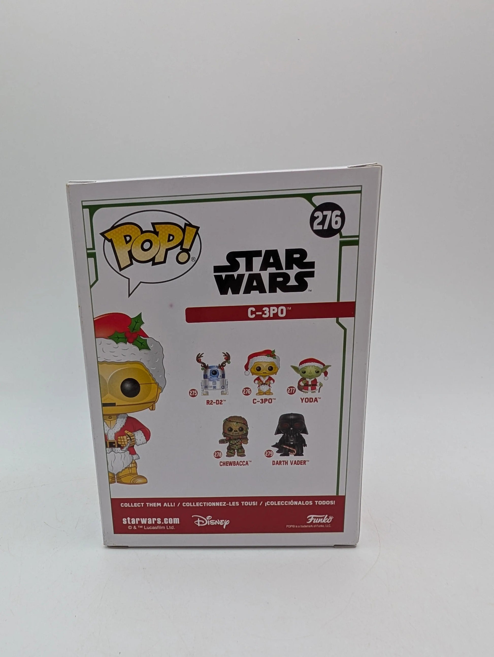 Star Wars - C-3PO as Santa Pop! Vinyl #276 FRENLY BRICKS - Open 7 Days