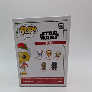 Star Wars - C-3PO as Santa Pop! Vinyl #276 FRENLY BRICKS - Open 7 Days