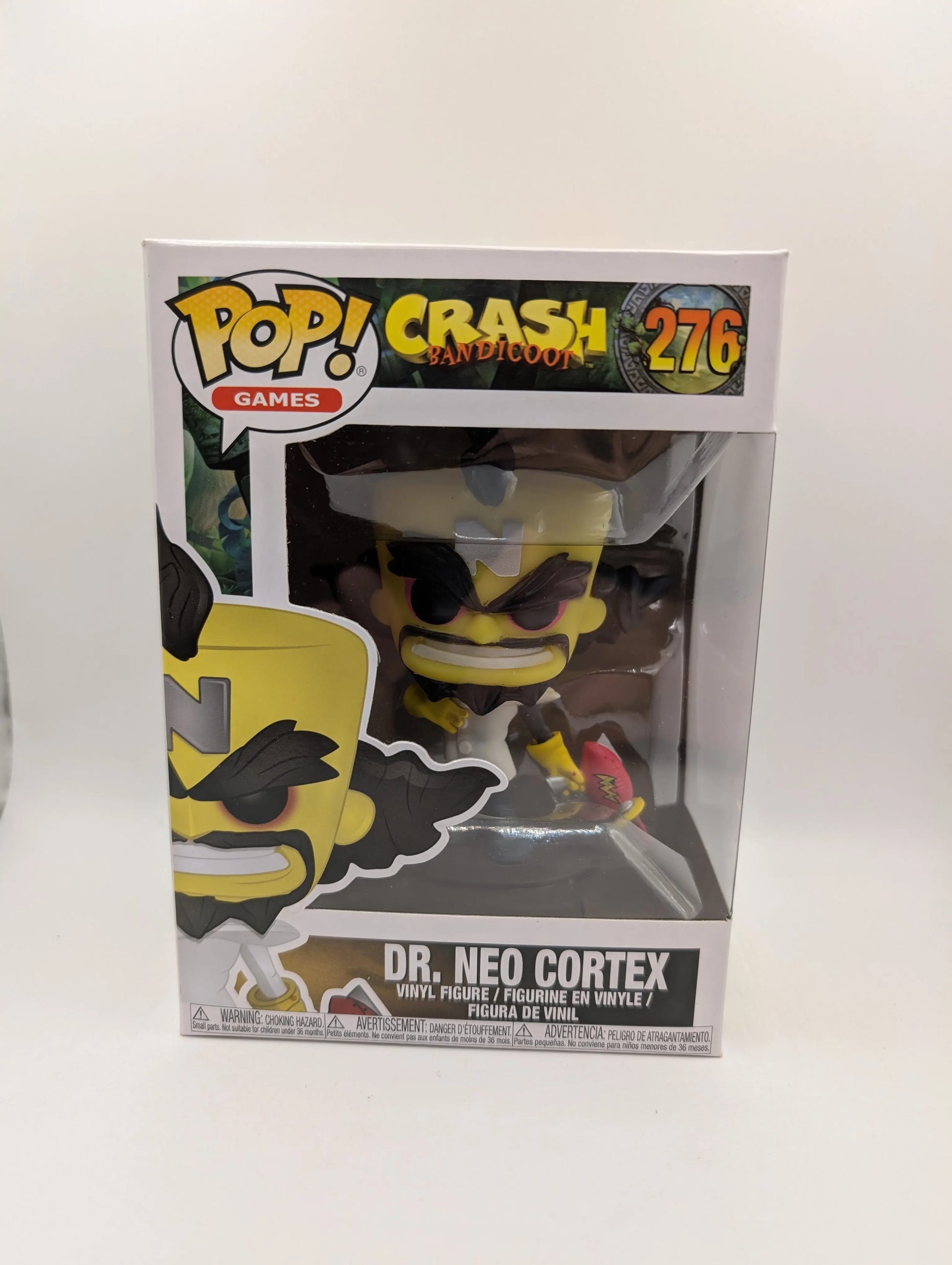 Funko Pop Vinyl - Crash Bandicoot - #276 Dr. Neo Cortex FRENLY BRICKS - Open 7 Days image 1