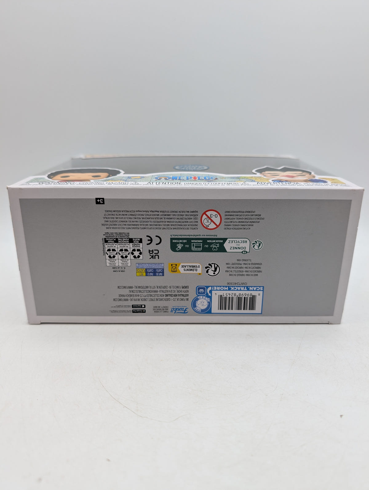 Funko POP! Anime One Piece Luffy and Foxy Figure 2-Pack, photo 10 image 10