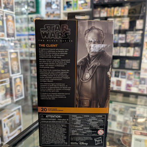 Star Wars: The Black Series- The Client 6” Action Figure Hasbro FRENLY BRICKS - Open 7 Days