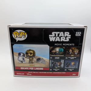 Escape Pod Landing (222)  Star Wars - Movie Moments - Funko  Pop/Vinyl Figure FRENLY BRICKS - Open 7 Days