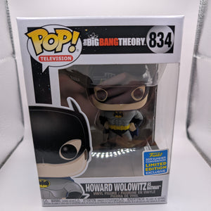 Howard Wolowitz  2019 Summer Convention Big Bang Theory Funko Pop Vinyl 834 FRENLY BRICKS - Open 7 Days