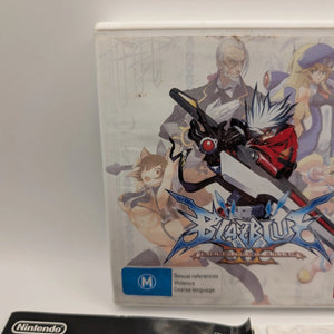 BlazBlue Continuum Shift II PAL Nintendo 3DS Used, Manual, Game, Case FRENLY BRICKS - Open 7 Days
