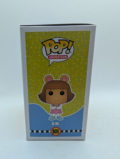 Funko Pop Animation Vinyl Figure Arthur - D.W. Dora Winifred #805 PBS Kids