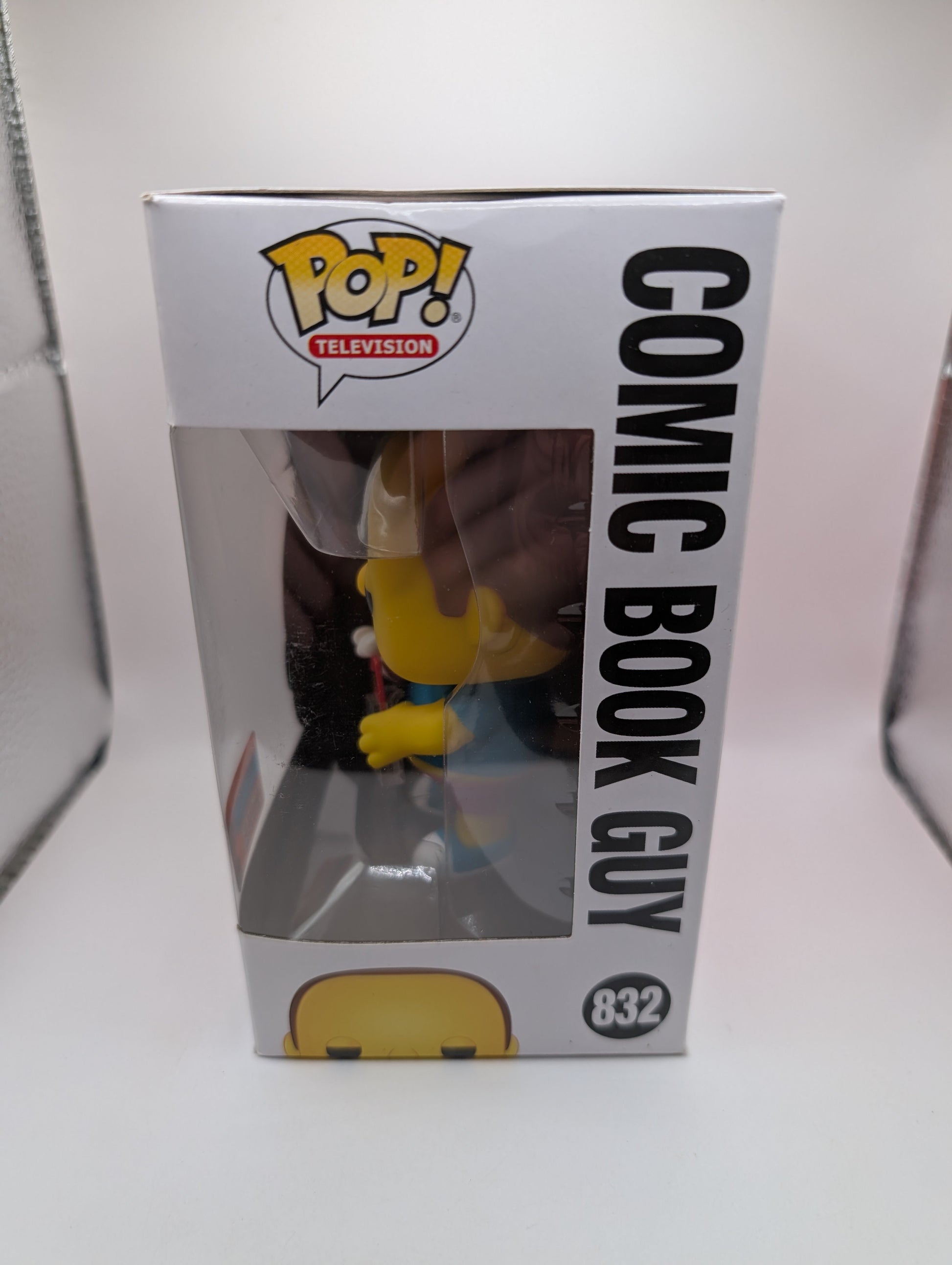Comic Book Guy Pop 832 - The Simpsons Funko Pop! - 2020 Fall Conv FRENLY BRICKS - Open 7 Days