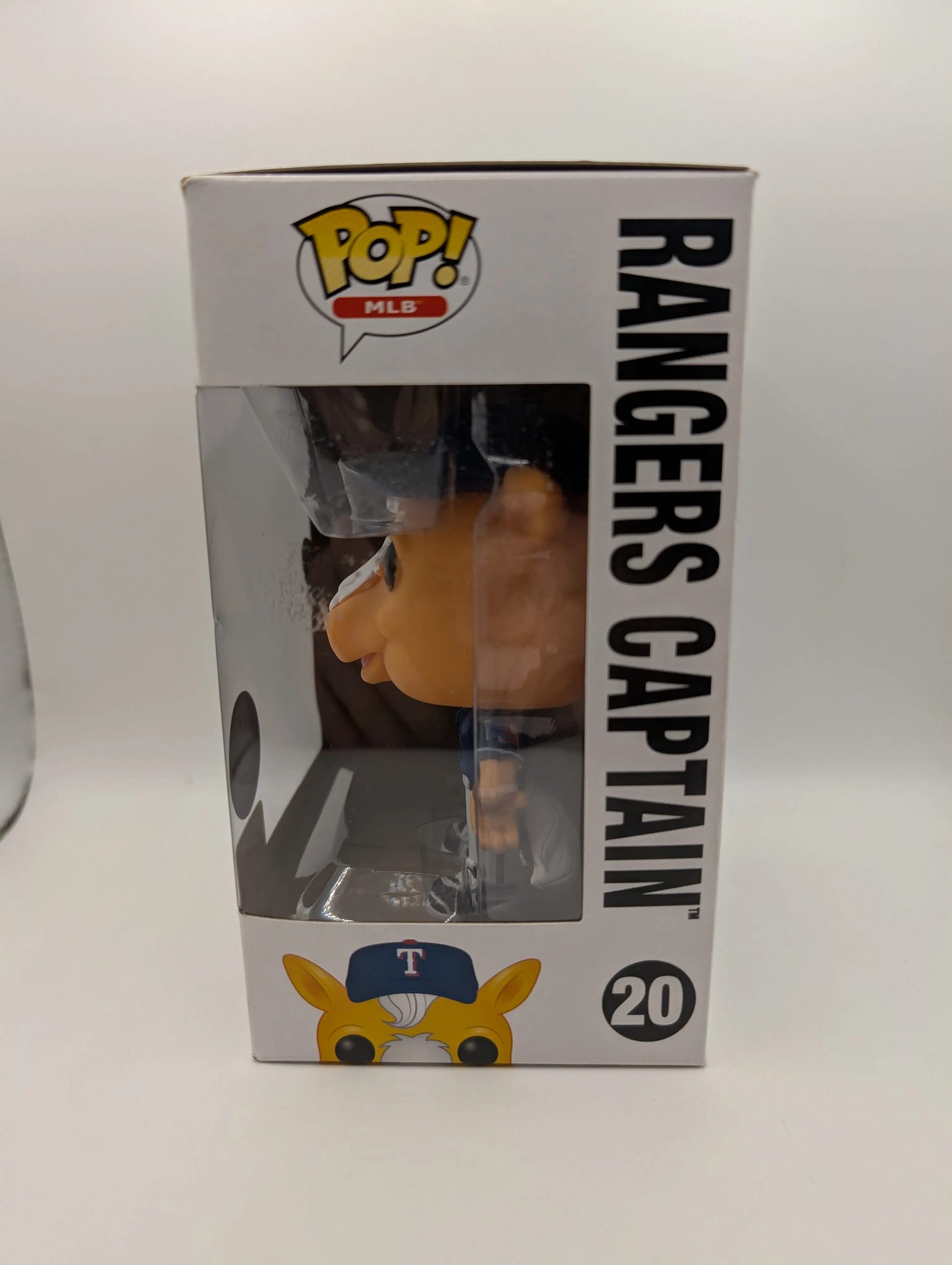 Texas Rangers Captain 20 ~ MLB Mascots: Texas Rangers ~ Funko Pop Vinyl FRENLY BRICKS - Open 7 Days image 4