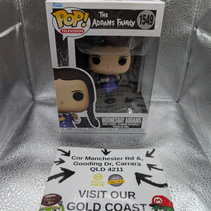 Funko POP! The Addams Family S3 Vinyl Figure - WEDNESDAY ADDAMS #1549 FRENLY BRICKS - Open 7 Days