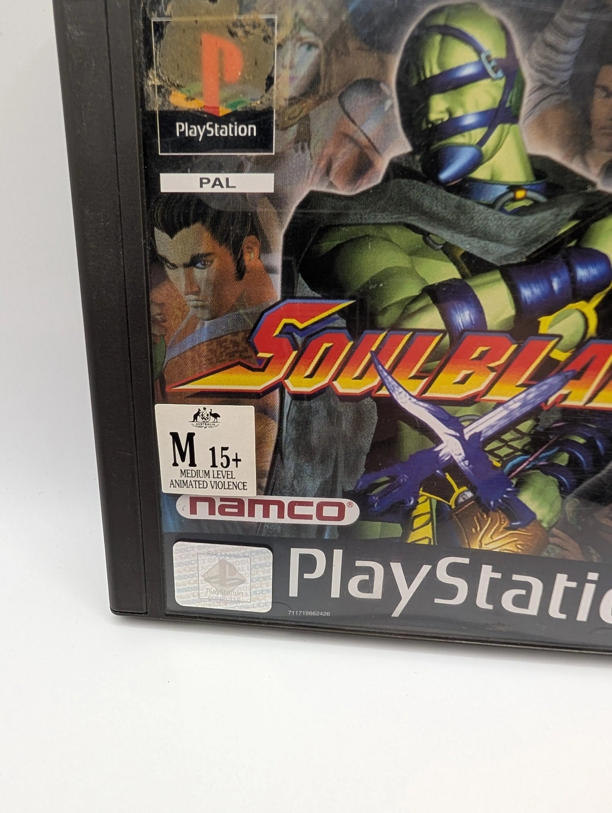 Soul Blade With Manual -  PS1 - PlayStation 1 - PAL - Fat Case - Vintage Video Game FRENLY BRICKS - Open 7 Days