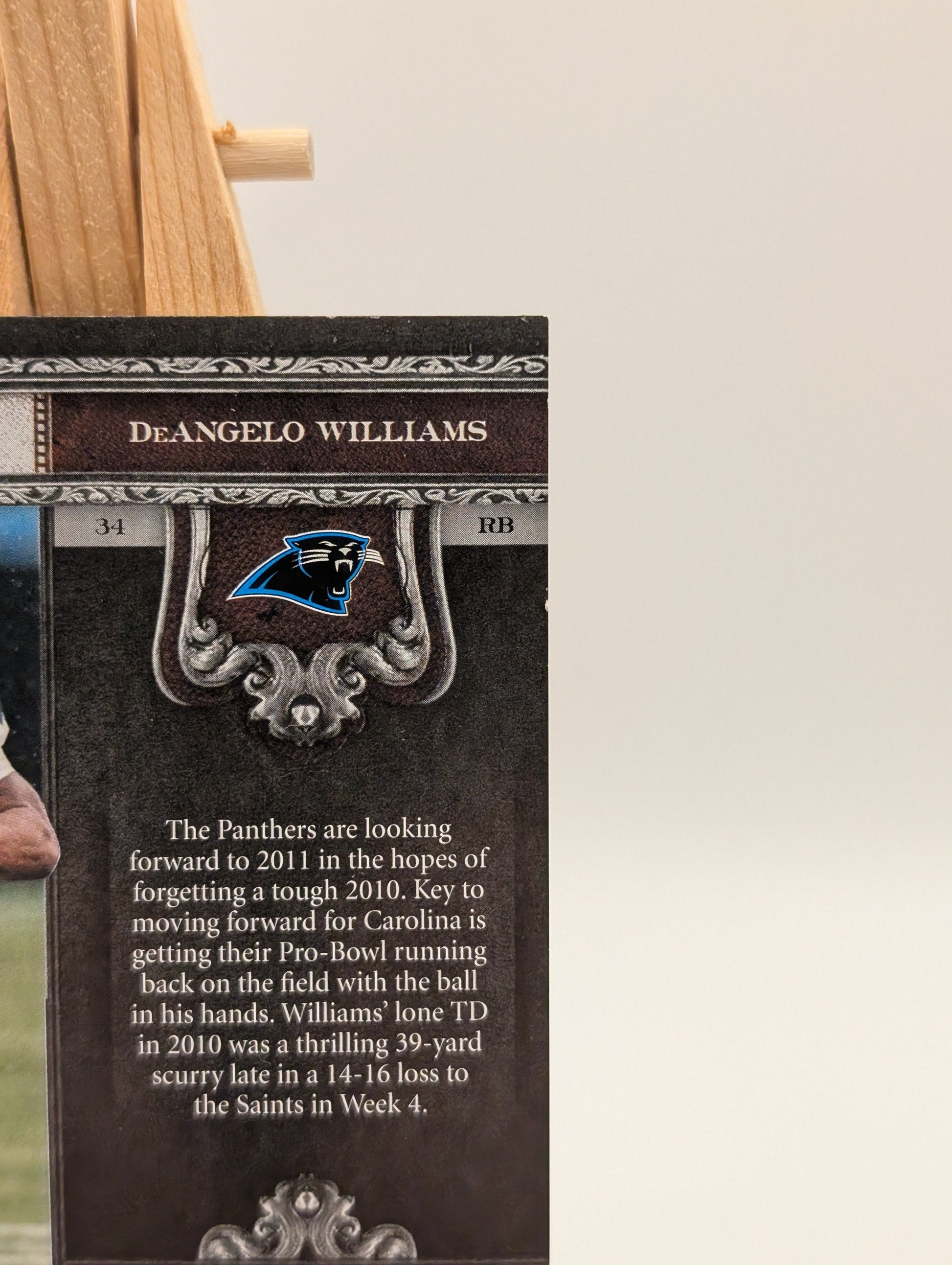 Panini Crown Royale 2010 DeAngelo Williams Auto Glove /10 THE ZONE FRENLY BRICKS - Open 7 Days