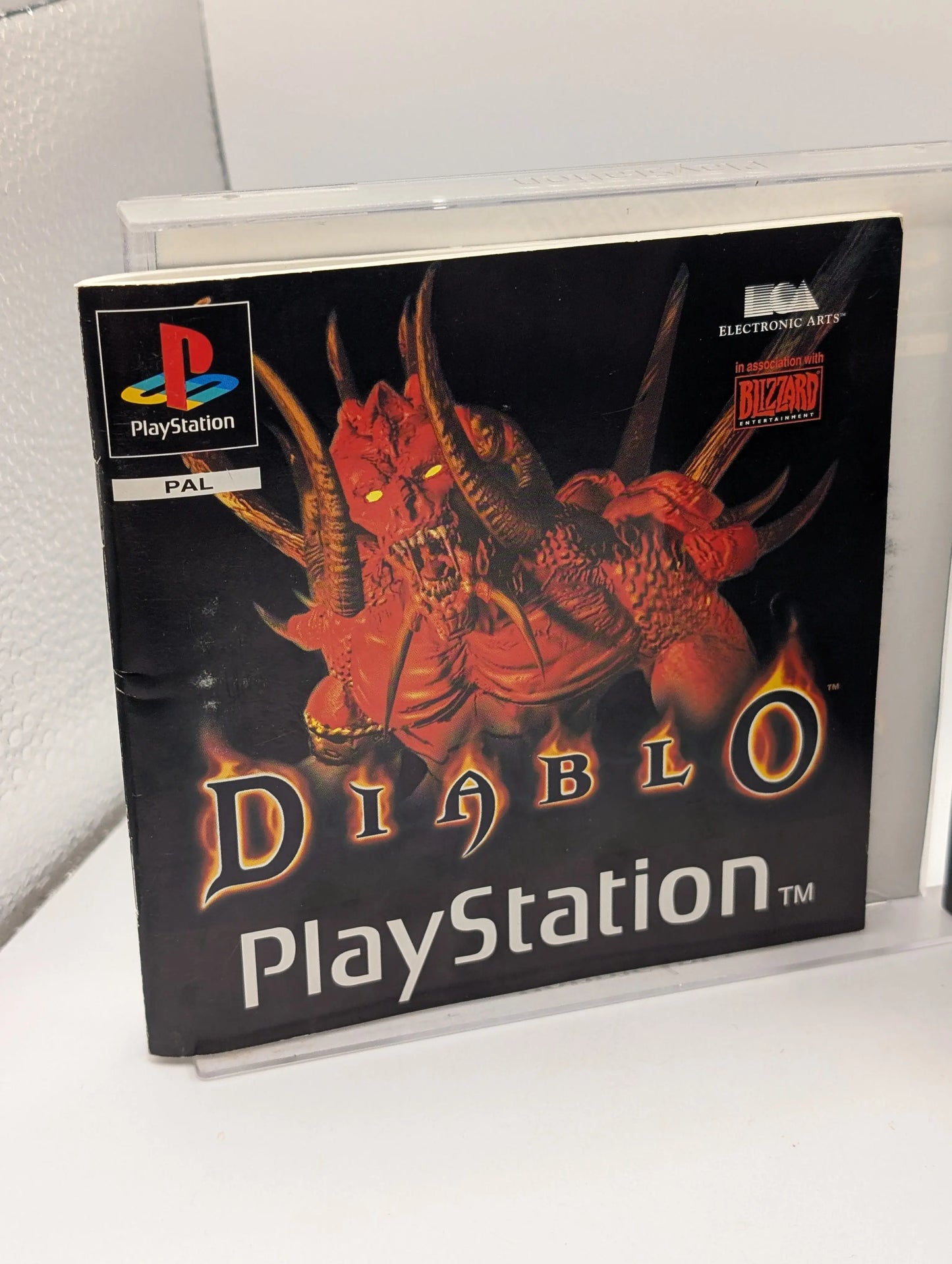 Diablo (Sony PlayStation PS1, 1998) Disc INC case, manual. FRENLY BRICKS - Open 7 Days