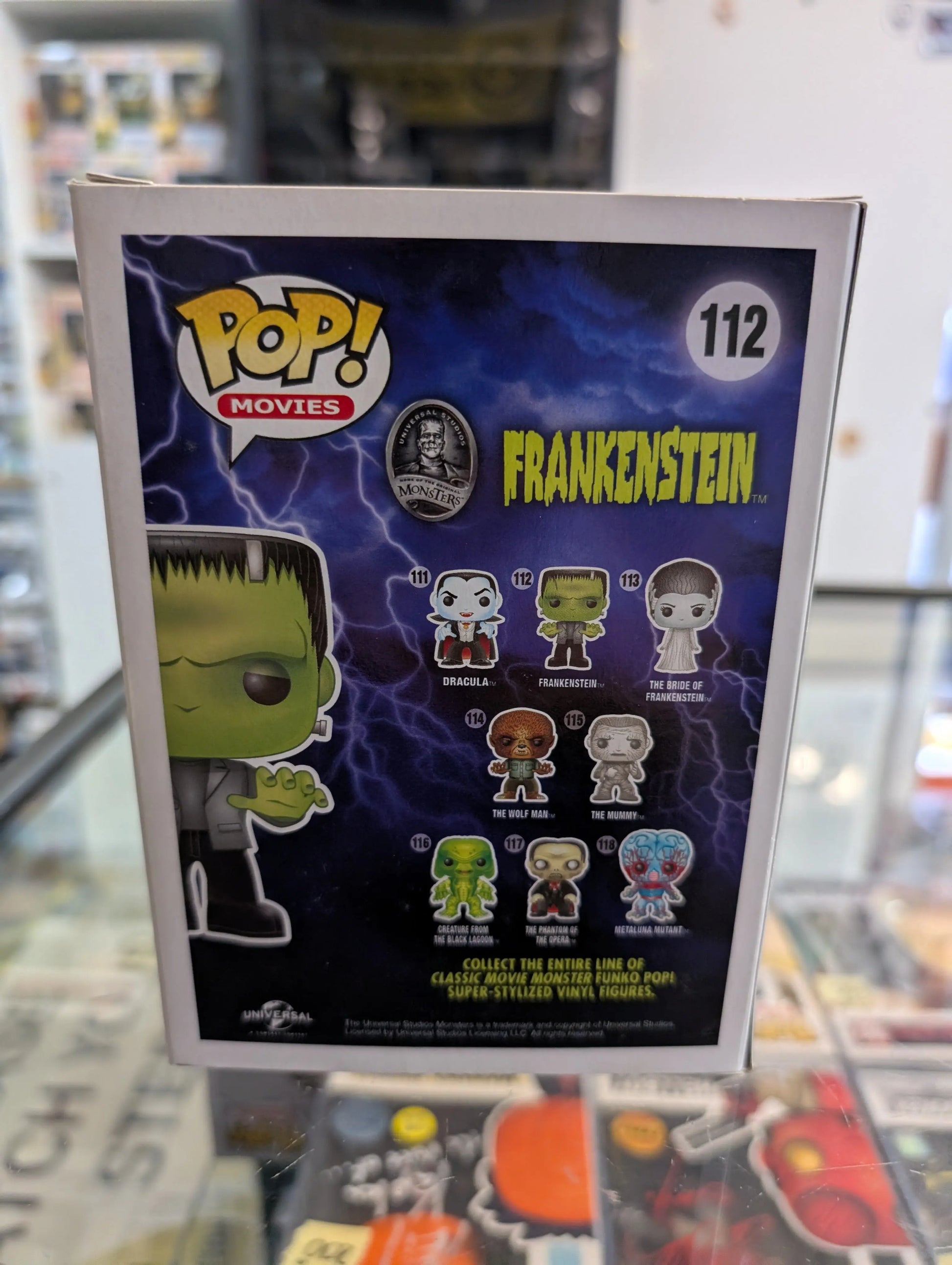 Funko Pop! Vinyl: Universal Monsters - Frankenstein's Monster #112 FRENLY BRICKS - Open 7 Days