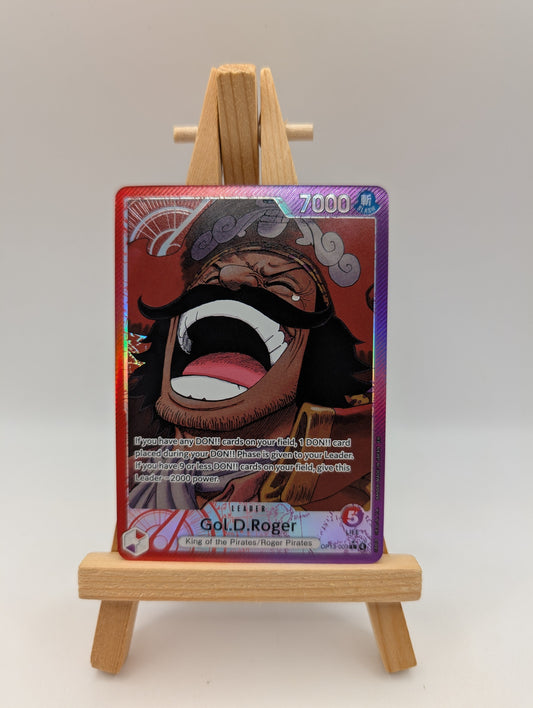 OP13-003 Alternate Art Leader Gol D Roger One Piece Card English FRENLY BRICKS - Open 7 Days