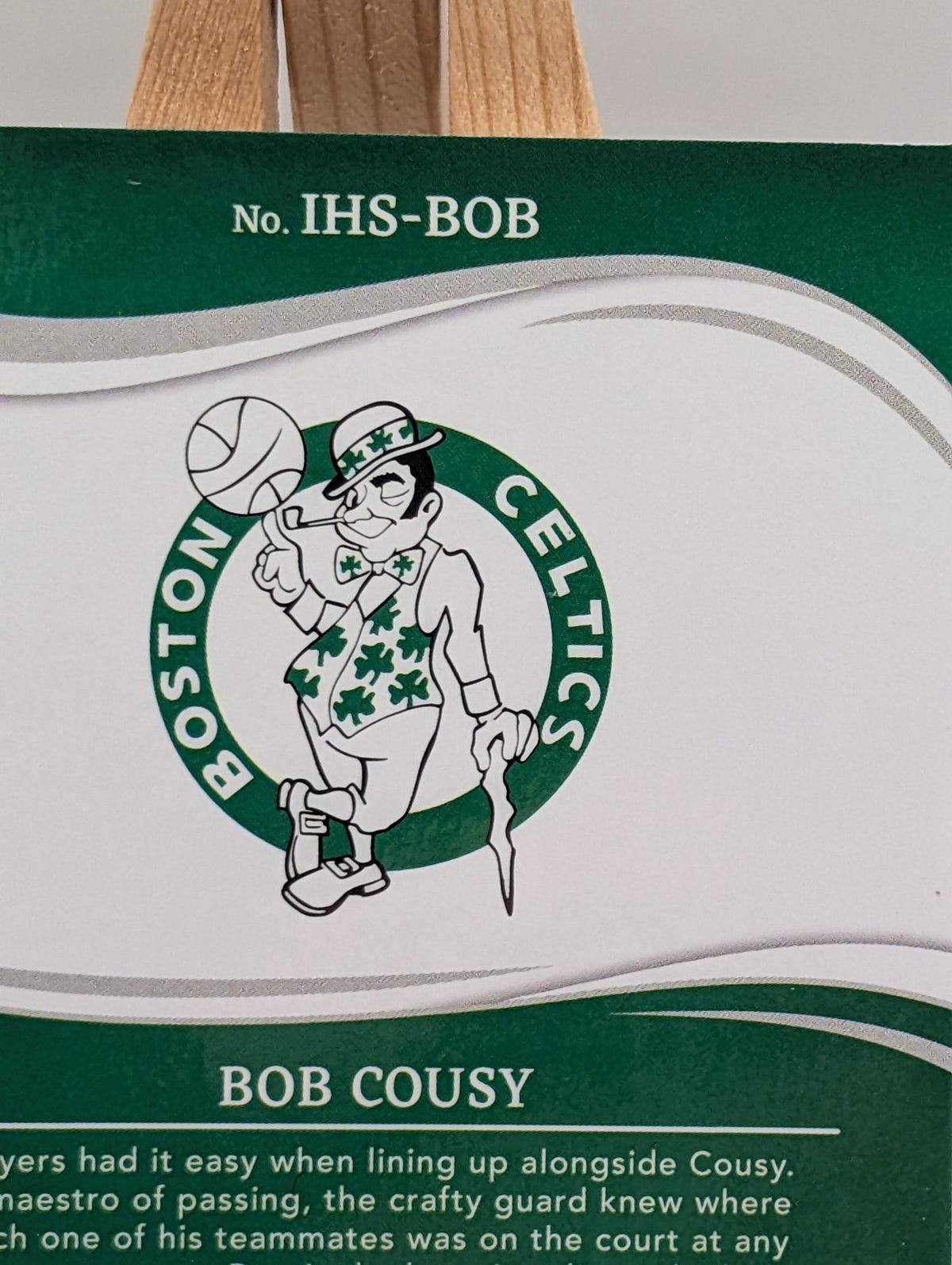 2023-24 Panini Immaculate Bob Cousy Heralded Signatures Auto #/35 Celtics FRENLY BRICKS - Open 7 Days image 9