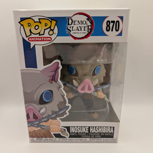 Funko POP! Demon Slayer Inosuke Hashibira #870 FRENLY BRICKS - Open 7 Days