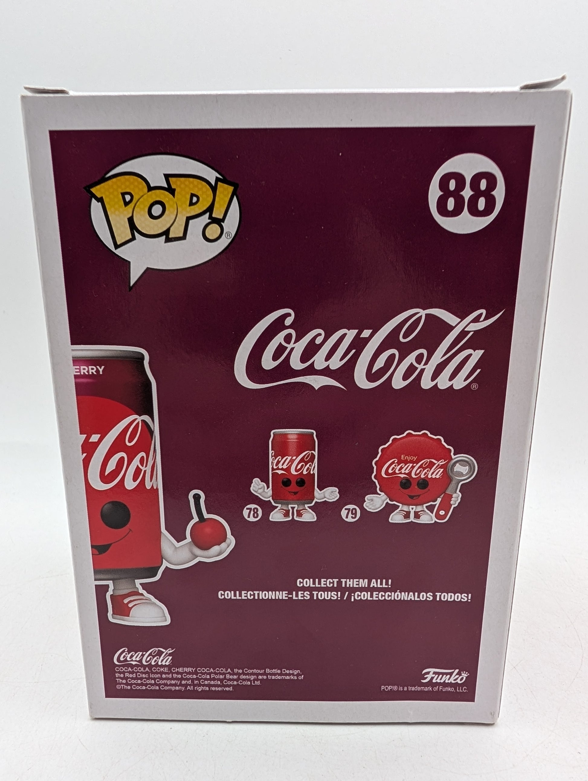 Funko Pop! Vinyl Cherry Coca-Cola Can #88 Special Edition image 6