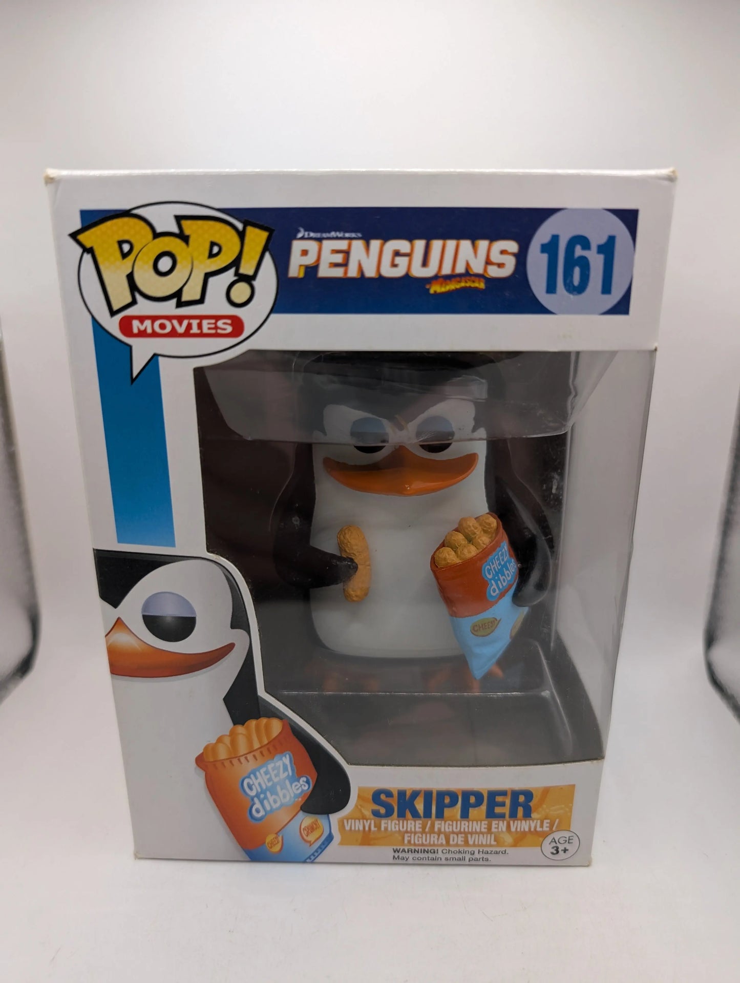 Skipper Pop 161 - Penguins of Madagascar Funko Pop! -2015 Vaulted FRENLY BRICKS - Open 7 Days