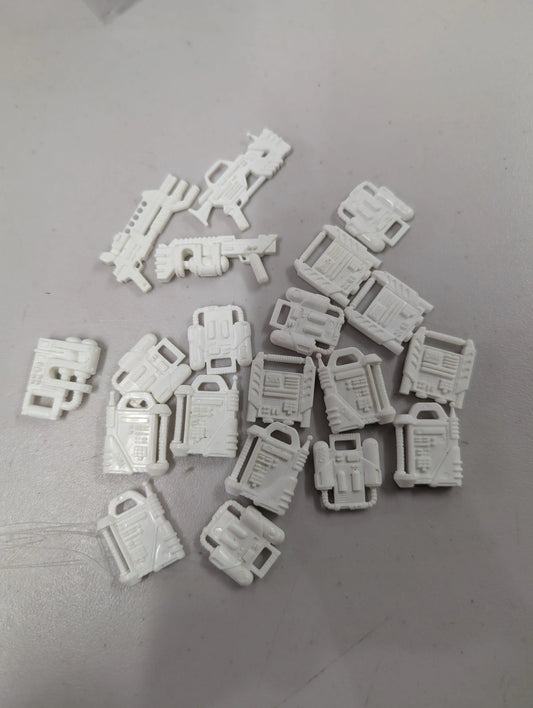 Lanard military accessories weapon lot FRENLY BRICKS - Open 7 Days