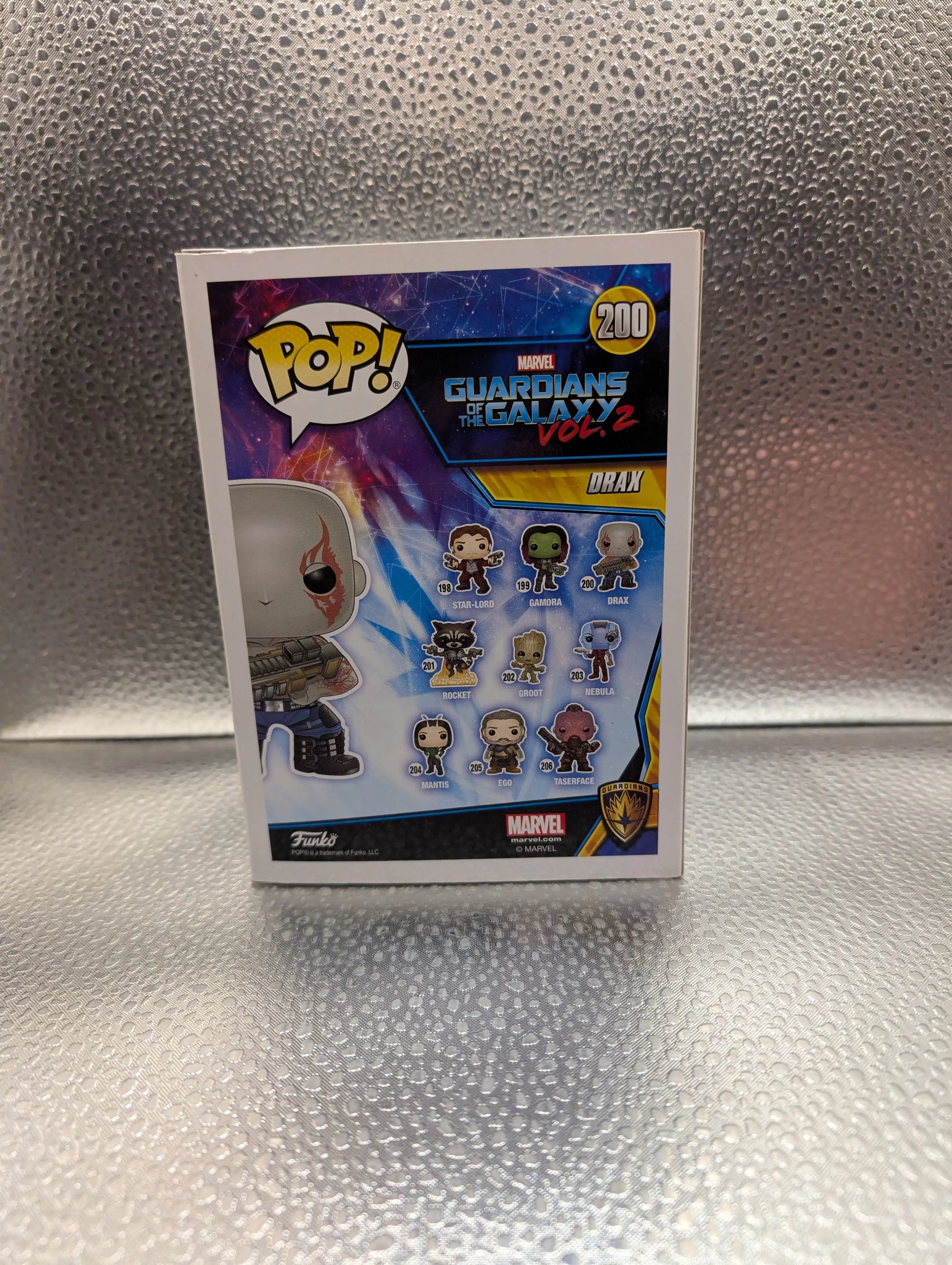 FUNKO Pop Vinyl Drax Marvel #200 FRENLY BRICKS - Open 7 Days