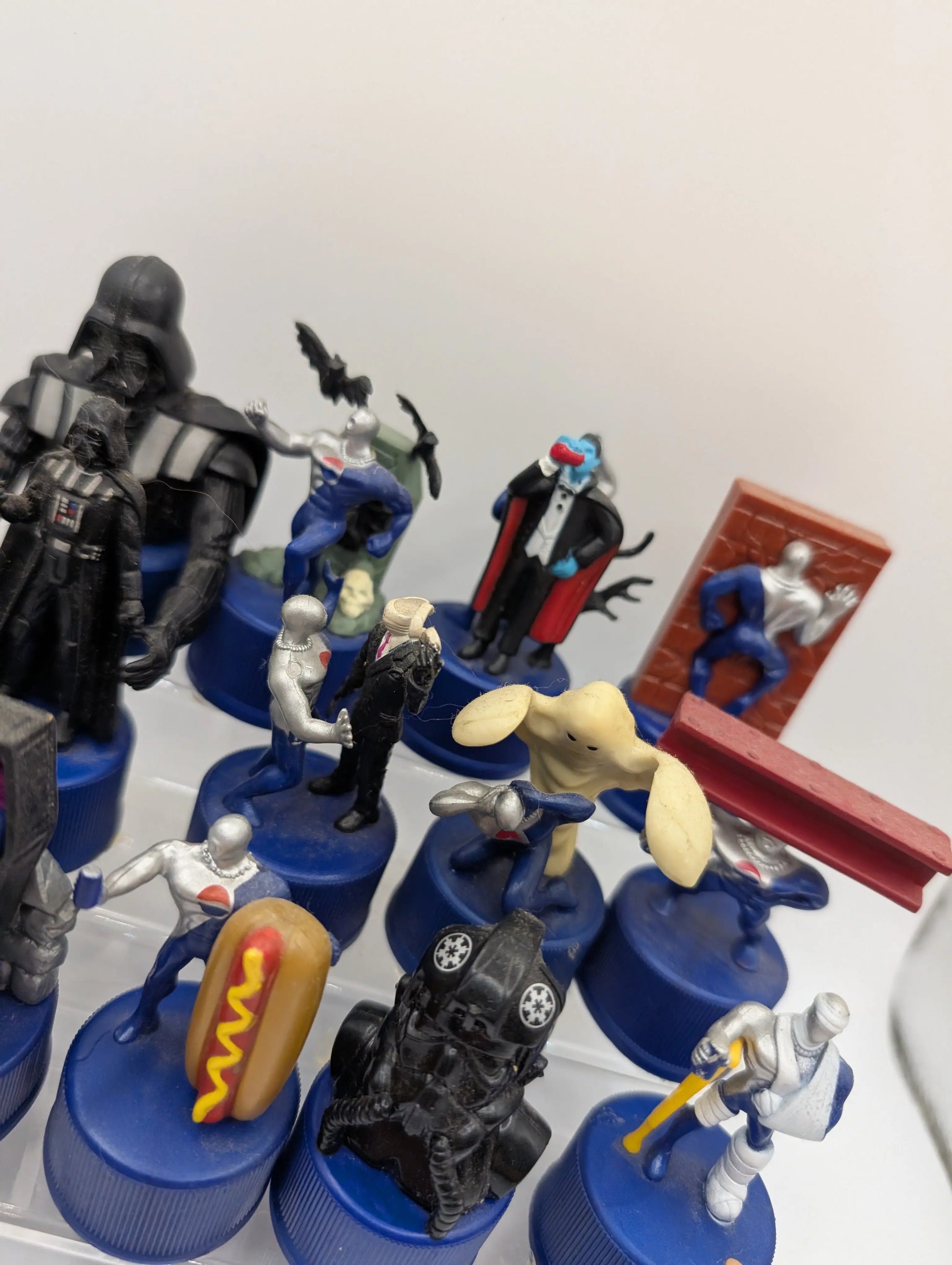 Pepsi Man Lot Figure Vintage FRENLY BRICKS - Open 7 Days