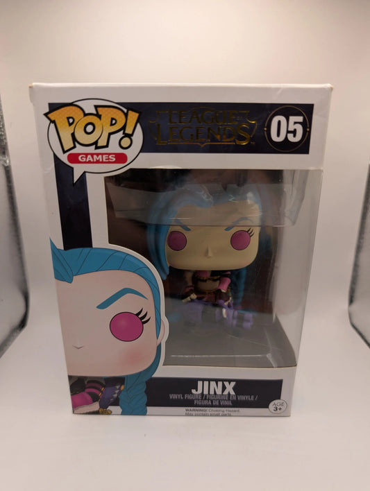 Funko Pop! Vinyl Jinx 05 League Of Legends LoL Games Vaulted Rare FRENLY BRICKS - Open 7 Days