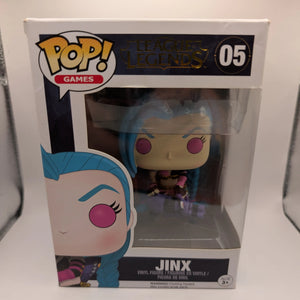 Funko Pop! Vinyl Jinx 05 League Of Legends LoL Games Vaulted Rare FRENLY BRICKS - Open 7 Days