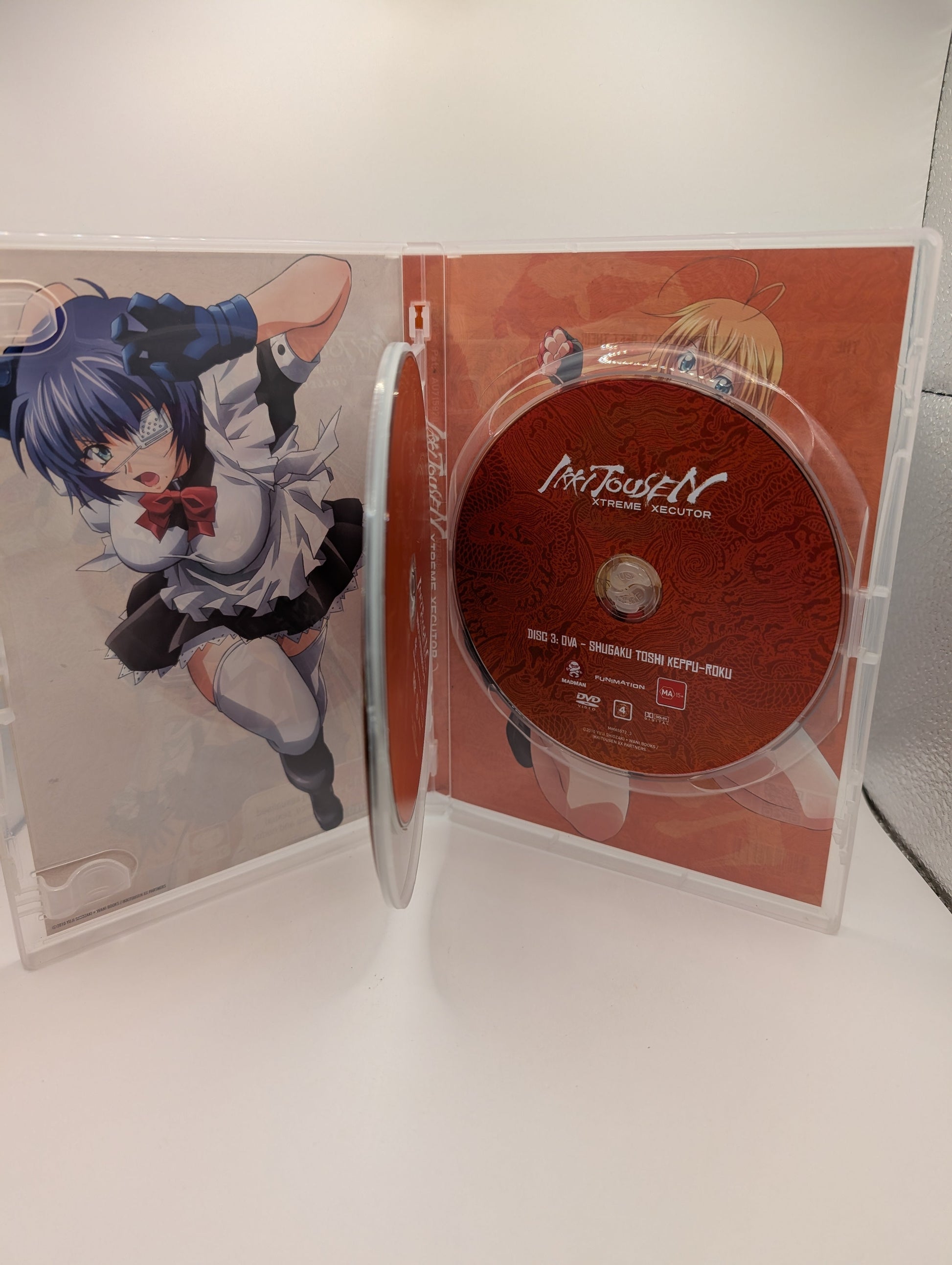 Ikki Tousen Xtreme Xecutor Collection DVD Season 4 Rare A36 FRENLY BRICKS - Open 7 Days