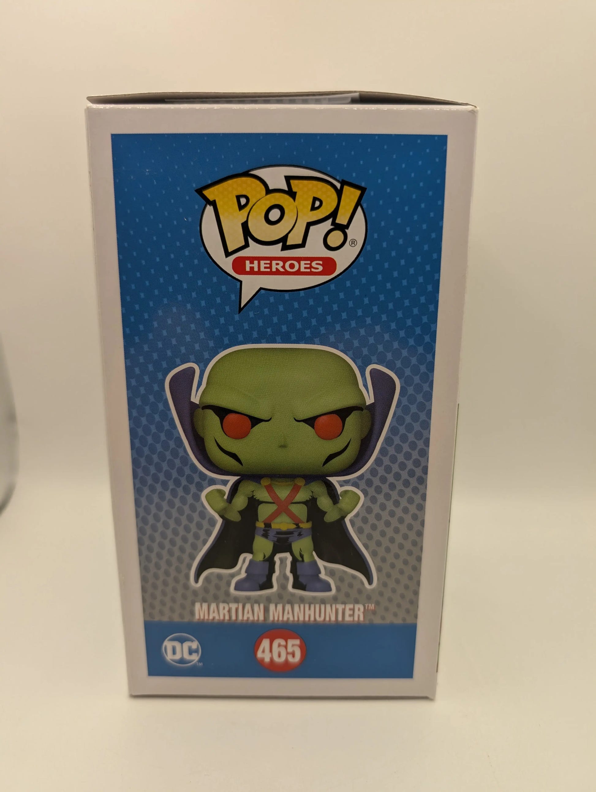 FUNKO POPS HEROES JUSTICE LEAGUE MARTIAN MAN HUNTER  #465 FRENLY BRICKS - Open 7 Days image 2