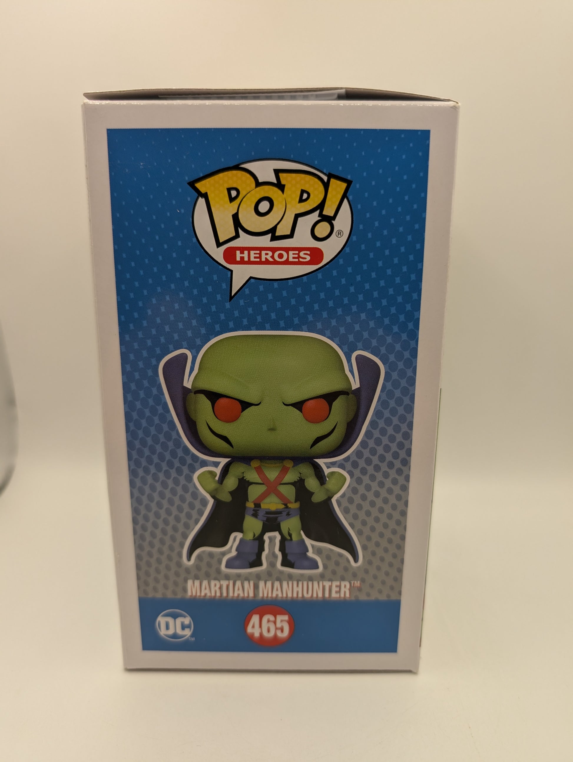 FUNKO POPS HEROES JUSTICE LEAGUE MARTIAN MAN HUNTER  #465