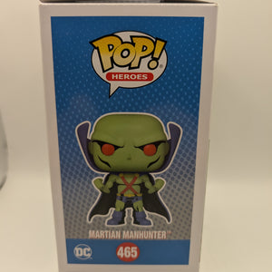 FUNKO POPS HEROES JUSTICE LEAGUE MARTIAN MAN HUNTER  #465
