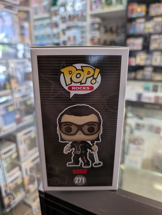 Funko POP! Rocks - U2 - Zoo TV - BONO #271 Vinyl Figure FRENLY BRICKS - Open 7 Days
