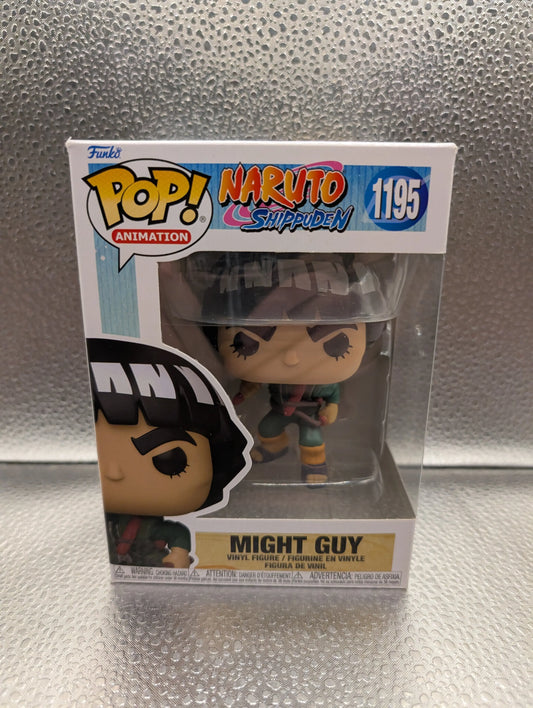 Funko Pop Vinyl Anime Naruto Shippuden Might Guy 1195 FRENLY BRICKS - Open 7 Days